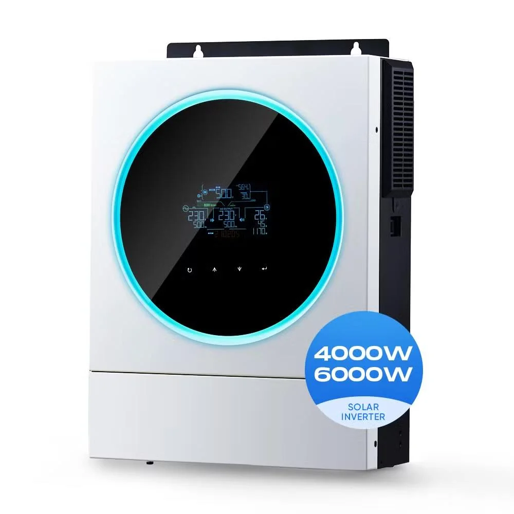 Voltronic محول طاقة شمسية هايبرد 48 فولت انفيرتر 6kw قدرة 120 أمبير
