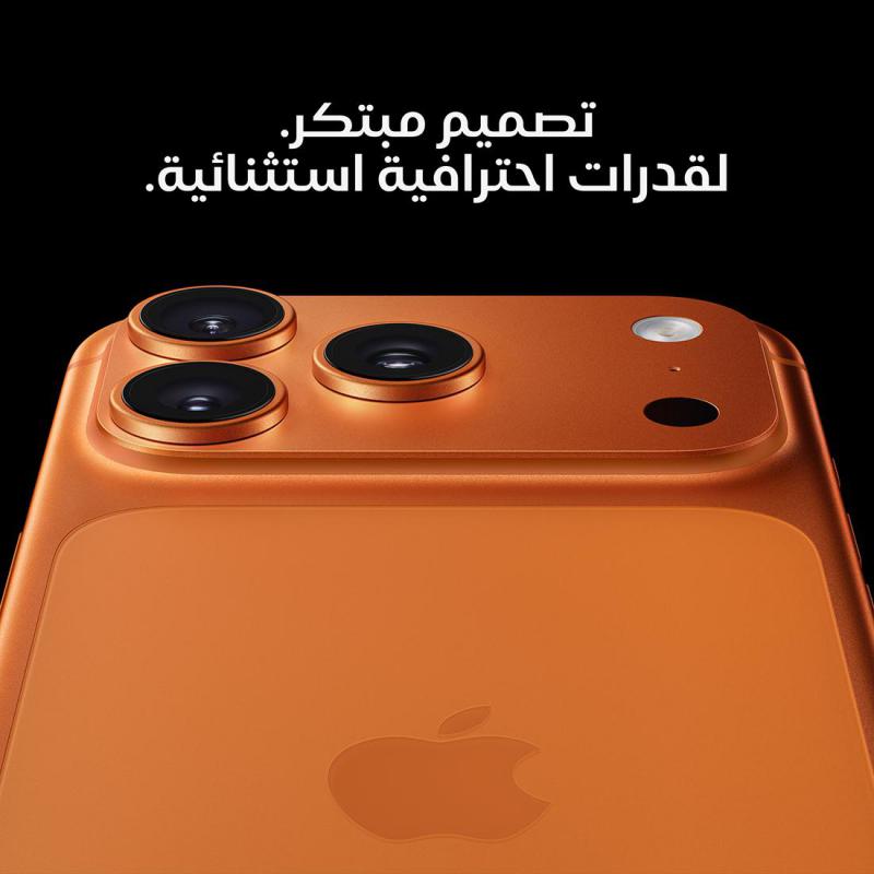 ابل آيفون 17 برو ماكس، السعة : 256 جيجابايت