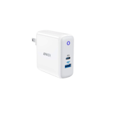 	شاحن منزل انكر2 مخرج ابيض بي دي	