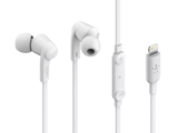 BELKIN RockStar Headphones With Lighting Connector White